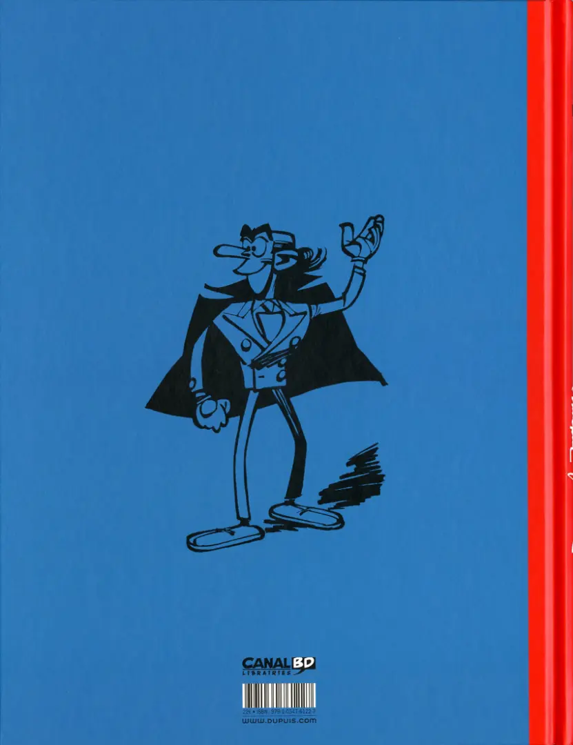 Verso de l'album Spirou et Fantasio Tome 16 L'Ombre du Z