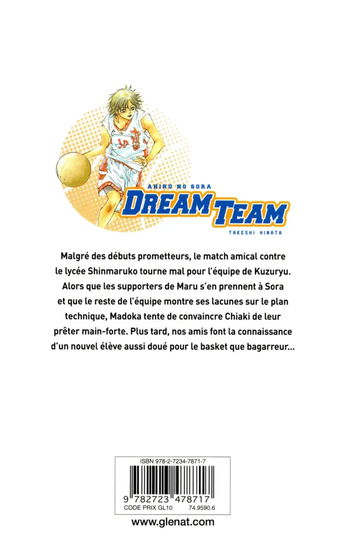 Verso de l'album Dream Team 3