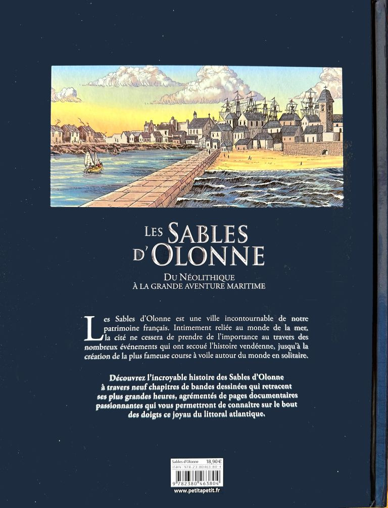 Verso de l'album Les sables d'Olonne Les Sables d'Olonne