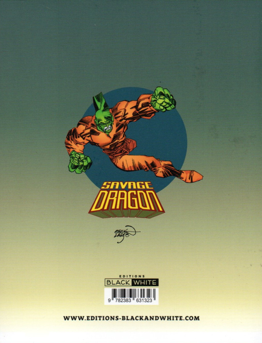 Verso de l'album Savage Dragon Savage Dragon Pocket Spécial 64 pages