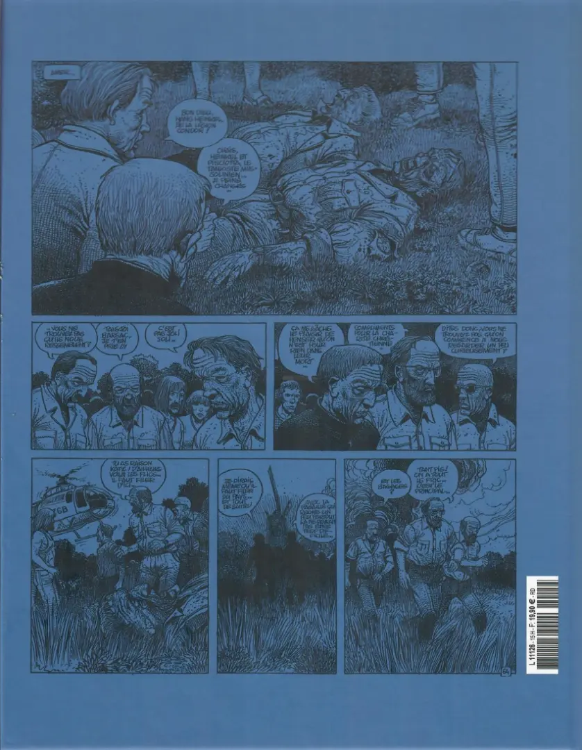 Verso de l'album Itinéraire graphique d'un artiste passionné