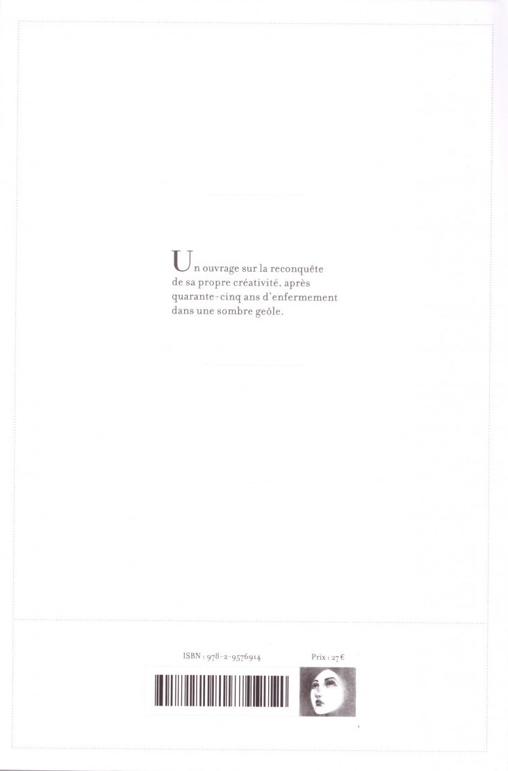 Verso de l'album Godiva Journal d'une mise à nu(e)