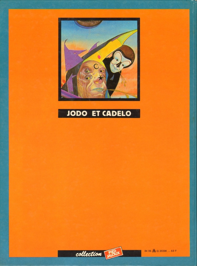 Verso de l'album Le Dieu jaloux - Alandor Tome 1 Le Dieu jaloux