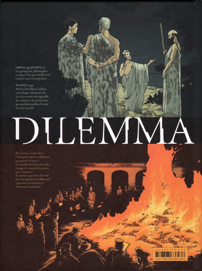Verso de l'album Dilemma Dilemma - Version B