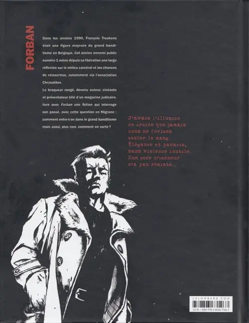 Verso de l'album Forban
