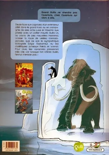 Verso de l'album Les aventures de Gullia Tome 2