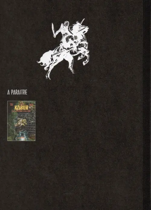 Verso de l'album Kabur Tome 1 L'exil