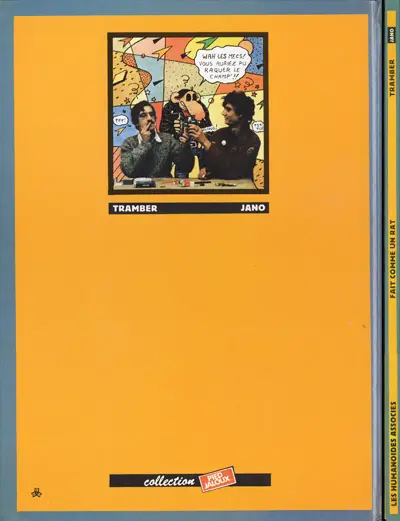 Verso de l'album Kebra Tome 1 Fait comme un rat !