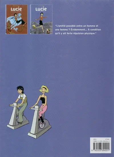 Verso de l'album Lucie Tome 2 La funambule