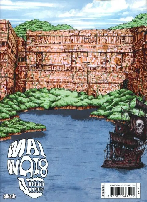 Verso de l'album Maiwai 8 Pêche au gros