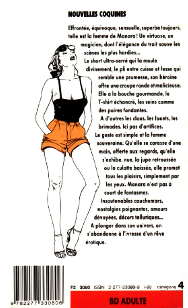 Verso de l'album Nouvelles coquines Tome 1