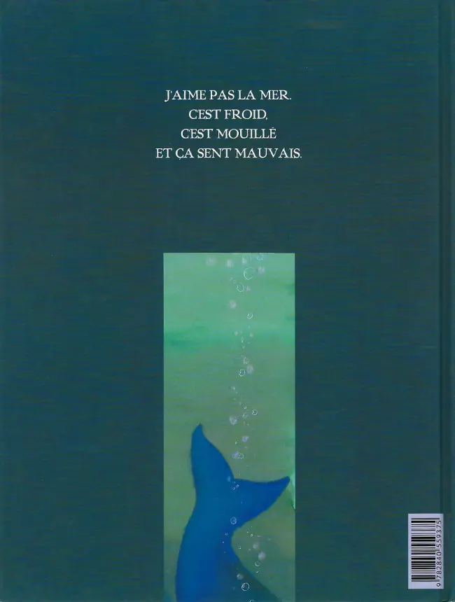 Verso de l'album Octave Tome 1 Octave et le cachalot