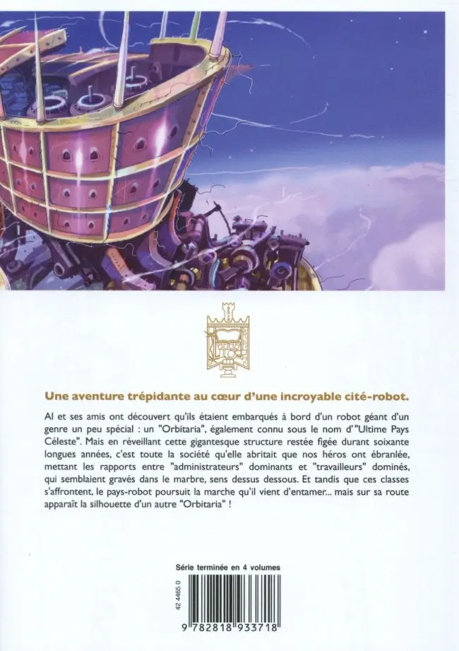 Verso de l'album Orbitaria 02