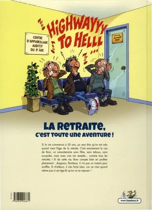 Verso de l'album Papy boomers Tome 1