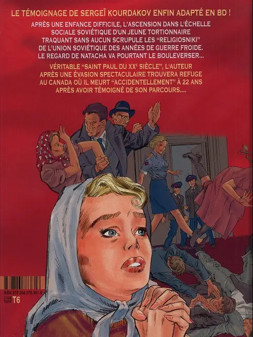 Verso de l'album Pardonne-moi Natacha Tome 1 Pardonne moi Natacha
