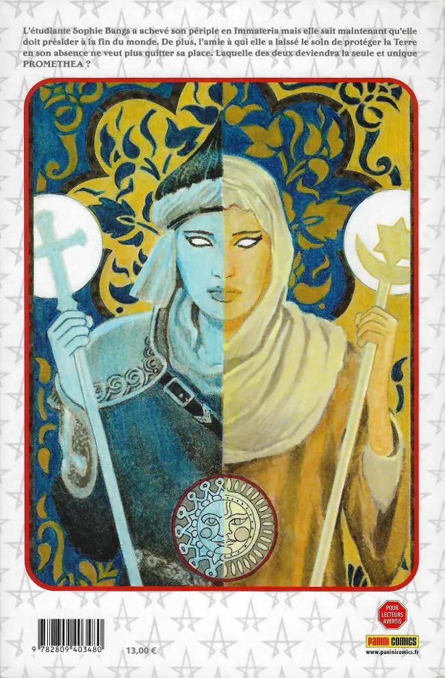 Verso de l'album Promethea 6