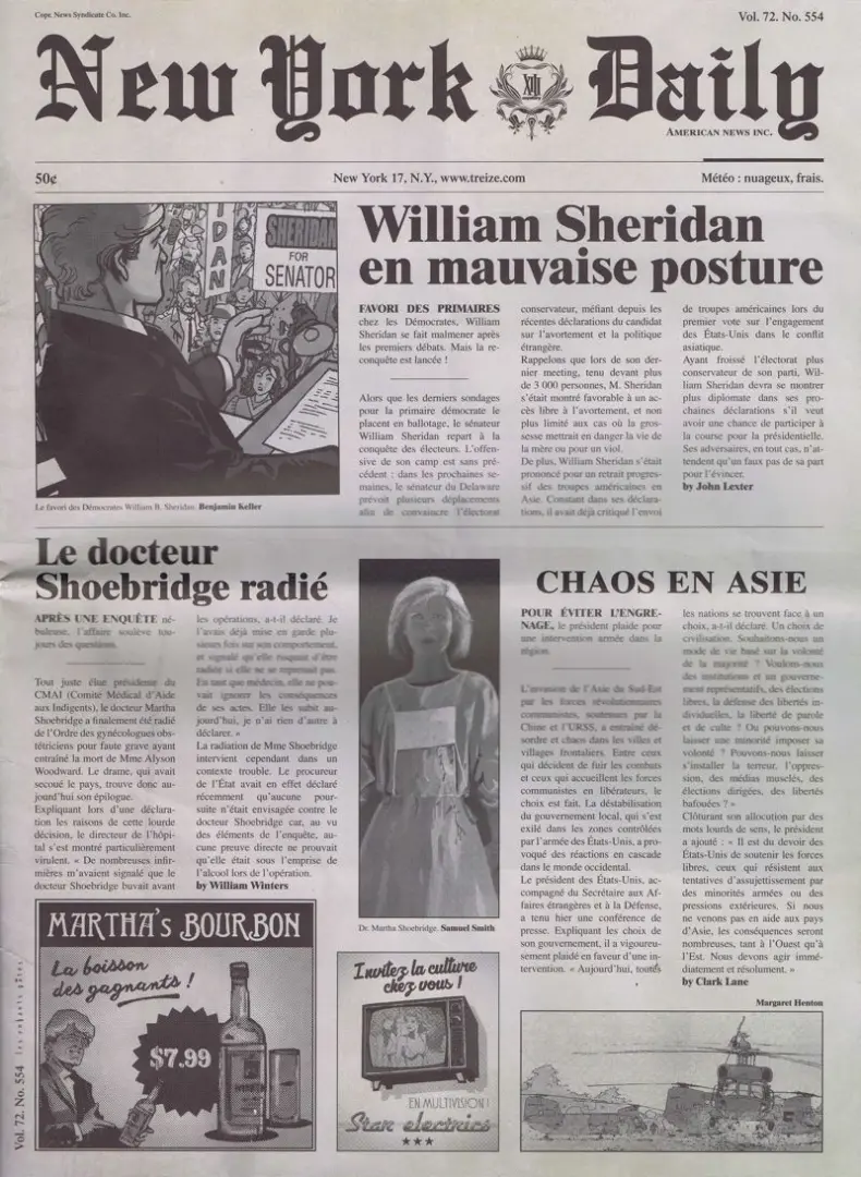 Autre de l'album XIII Mystery Tome 8 Martha Shoebridge