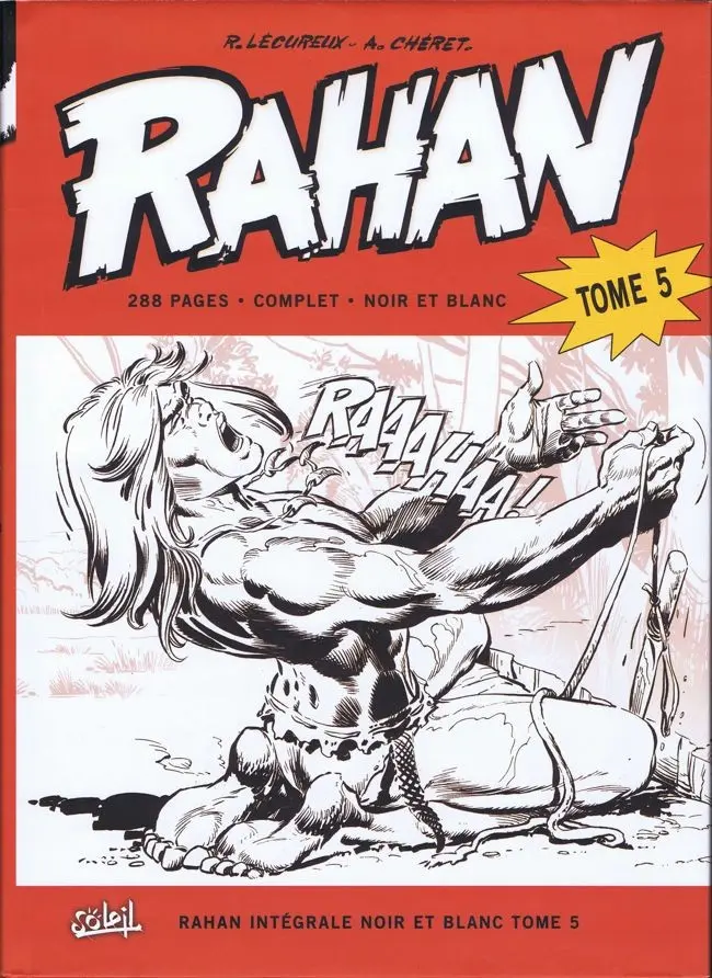Couverture de l'album Rahan Intégrale noir et blanc Tome 5