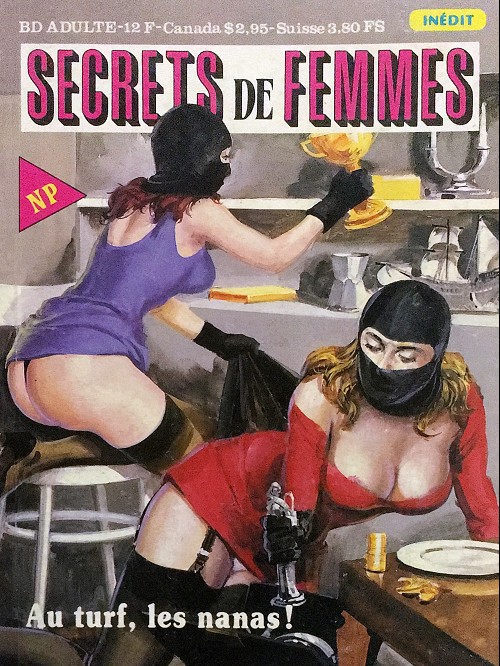 Couverture de l'album Secrets de femmes Tome 3 Au turf, les nanas !