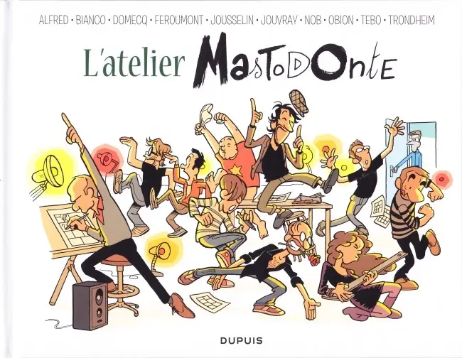 Couverture de l'album L'Atelier Mastodonte Tome 4
