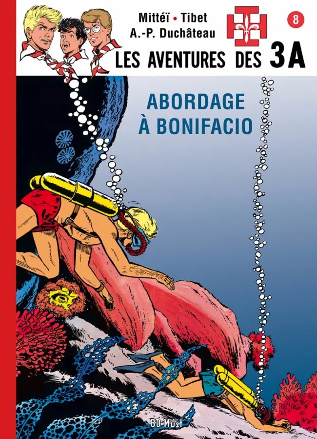 Couverture de l'album Les aventures des 3 A Tome 5 Abordage à Bonifacio