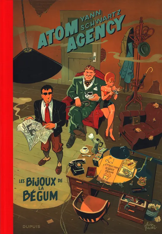 Couverture de l'album Atom Agency Tome 1 Les Bijoux de la Bégum