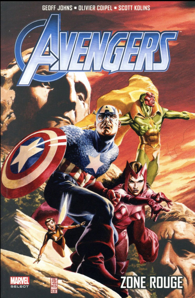 Couverture de l'album Avengers Tome 2 Zone rouge