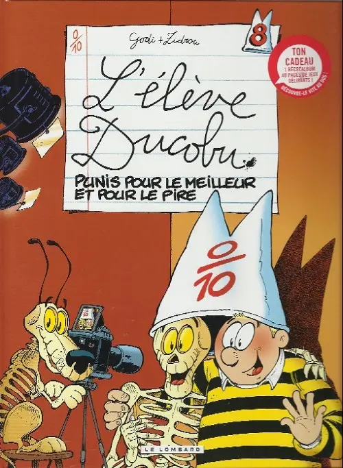 Couverture de l'album L'Élève Ducobu Tome 8 Punis pour le meilleur et pour le pire