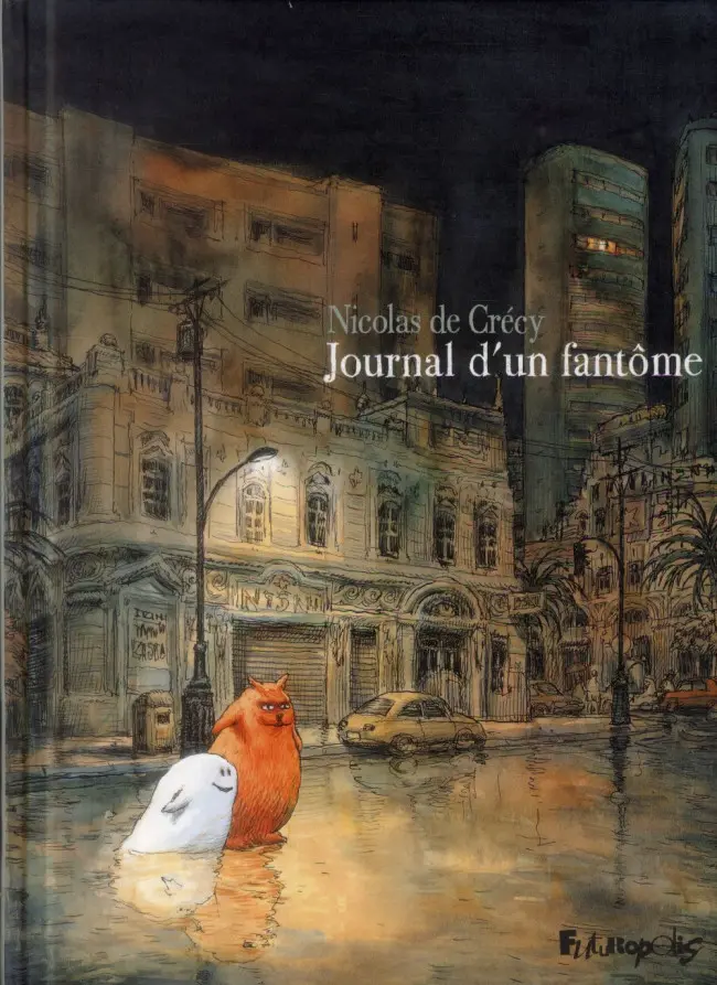 Couverture de l'album Journal d'un fantôme