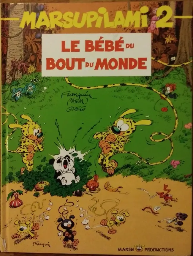 Couverture de l'album Marsupilami Tome 2 Le bébé du bout du monde
