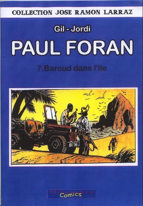 Couverture de l'album Paul Foran Tome 8 Baroud dans l'ile