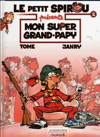 Couverture de l'album Le Petit Spirou présente... Tome 2 Mon super Grand-Papy