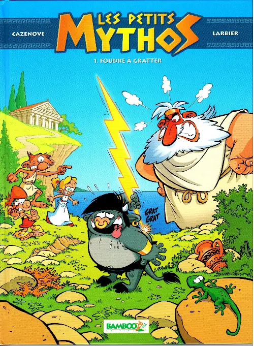 Couverture de l'album Les Petits Mythos Tome 1 Foudre à gratter