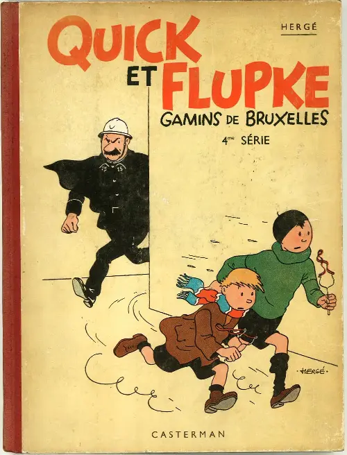 Couverture de l'album Quick et Flupke - Gamins de Bruxelles 4e série