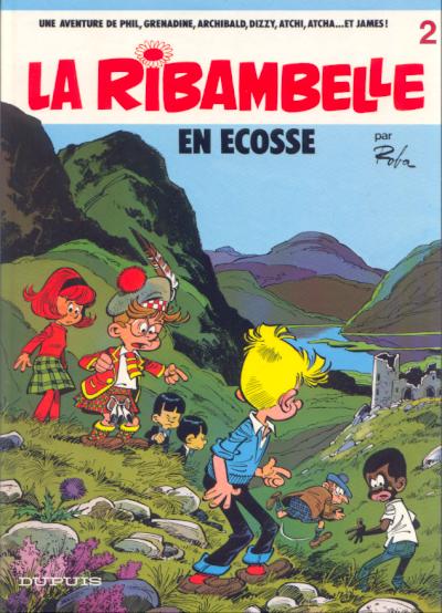Couverture de l'album La Ribambelle Tome 2 La Ribambelle en Écosse