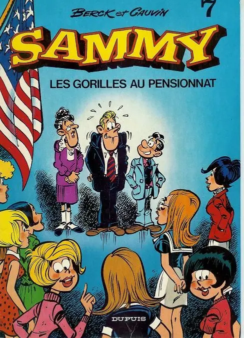 Couverture de l'album Sammy Tome 7 Les gorilles au pensionnat