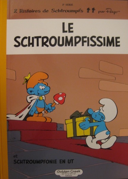 Couverture de l'album Les Schtroumpfs Tome 2 Le Schtroumpfissime (+ Schtroumpfonie en ut)