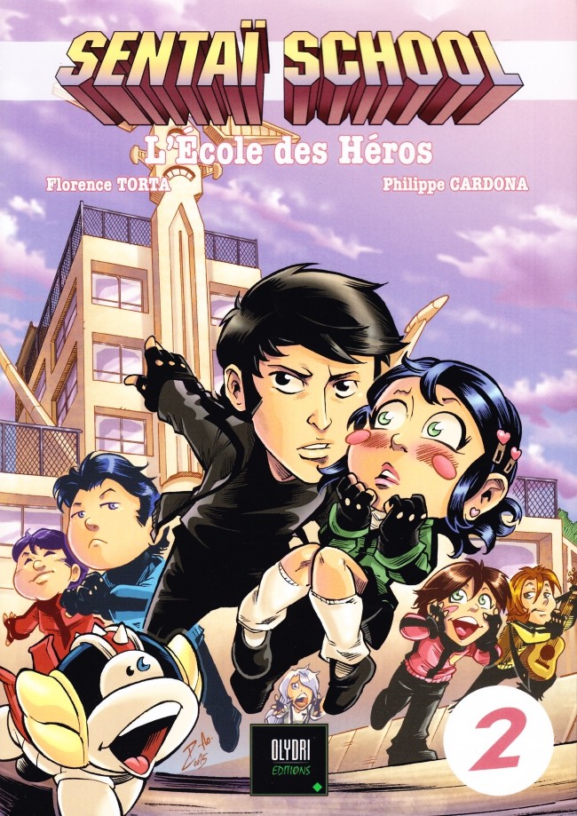 Couverture de l'album Sentaï School - L'École des héros 2