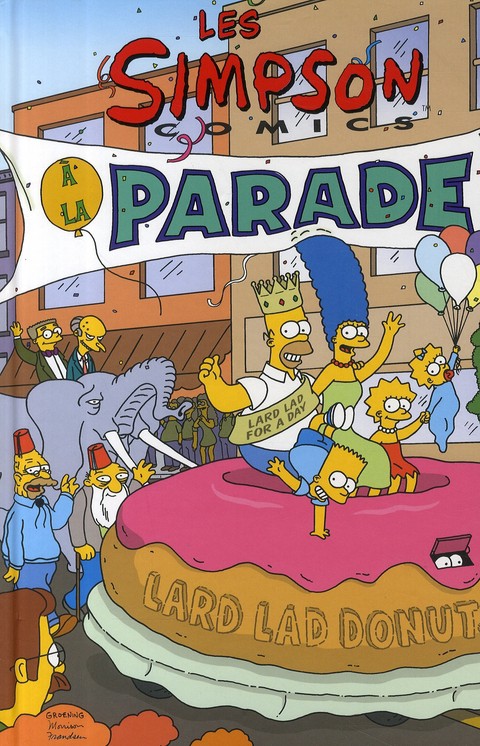 Couverture de l'album Les Simpson Tome 6 Les Simpson à la parade