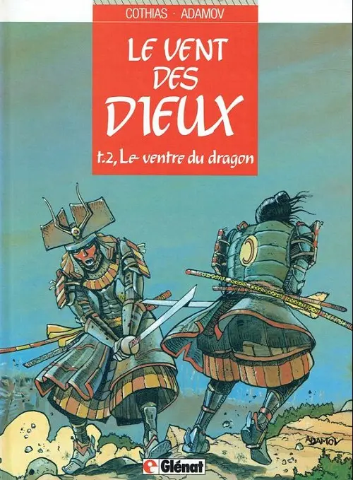 Couverture de l'album Le Vent des Dieux Tome 2 Le ventre du dragon