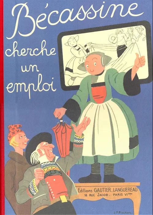Couverture de l'album Bécassine Tome 23 Bécassine cherche un emploi
