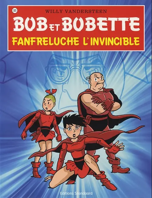 Couverture de l'album Bob et Bobette Tome 320 Fanfreluche l'invincible