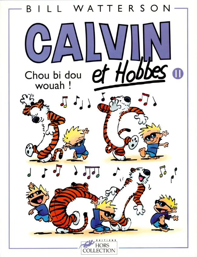 Couverture de l'album Calvin et Hobbes Tome 11 Chou bi dou wouah !
