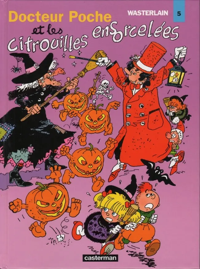 Couverture de l'album Docteur Poche Tome 14 Docteur Poche et les citrouilles ensorcelées