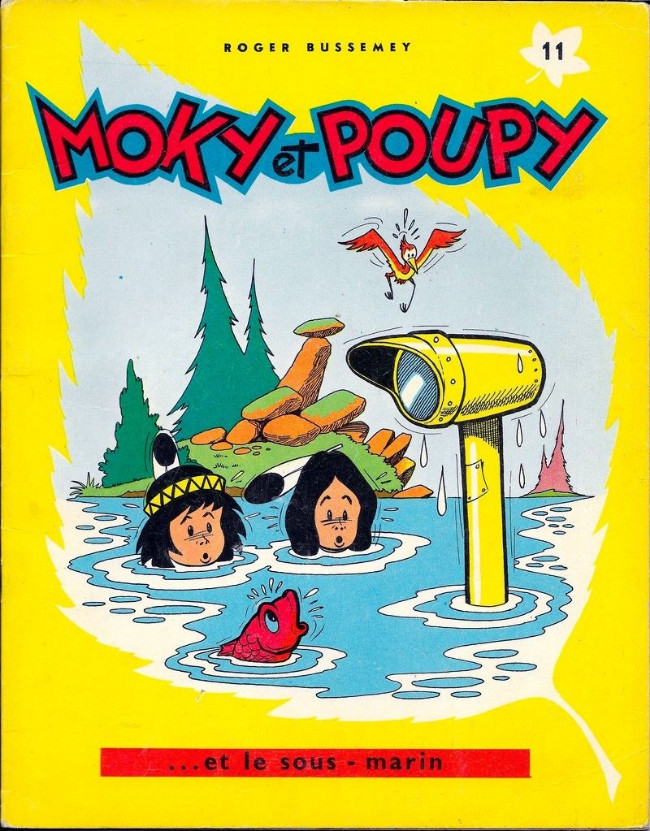 Couverture de l'album Moky et Poupy Tome 11 Moky et Poupy ... et Le sous-marin