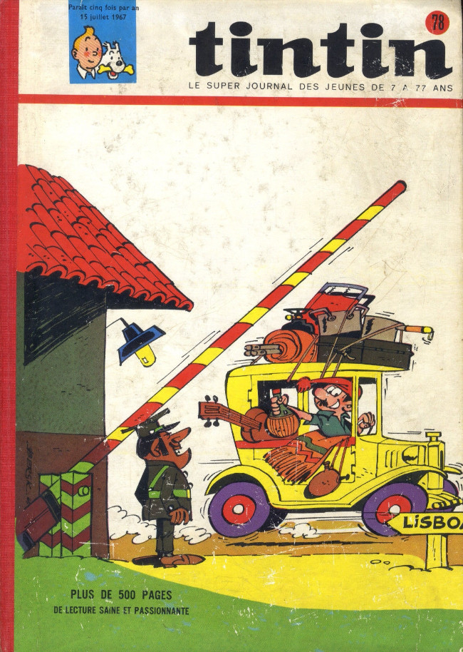 Couverture de l'album Tintin Tome 78