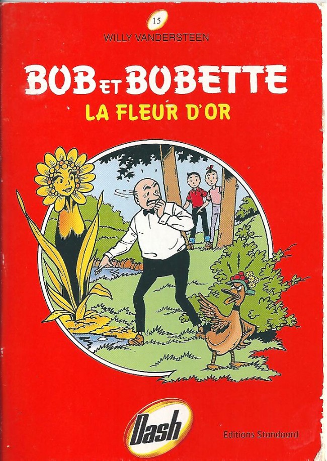 Couverture de l'album Bob et Bobette (Publicitaire) La fleur d'or