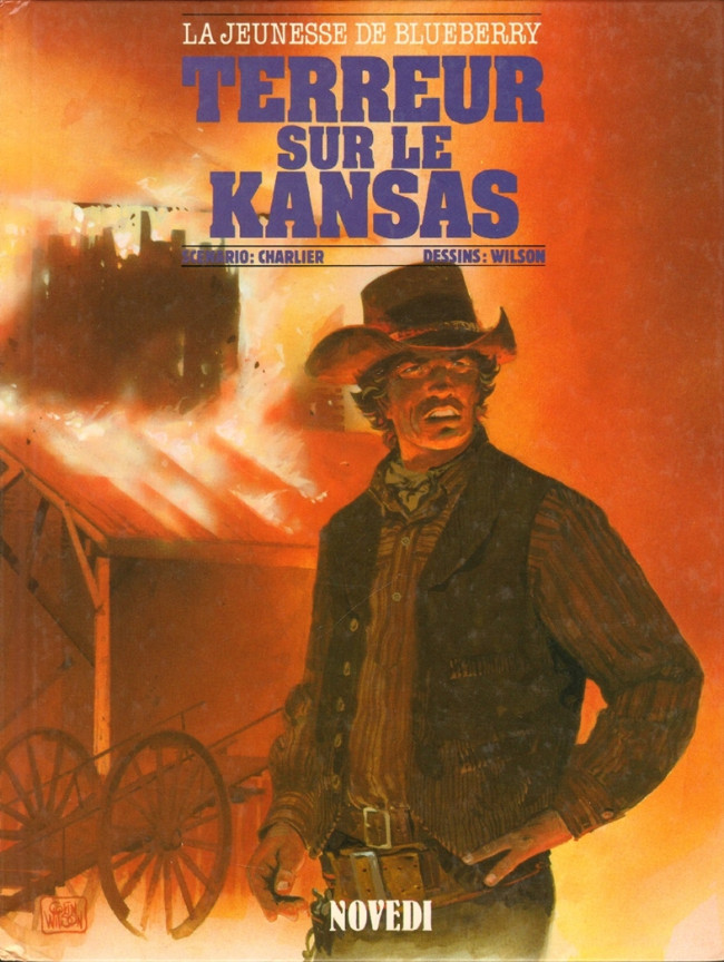 Couverture de l'album La Jeunesse de Blueberry Tome 5 Terreur sur le Kansas
