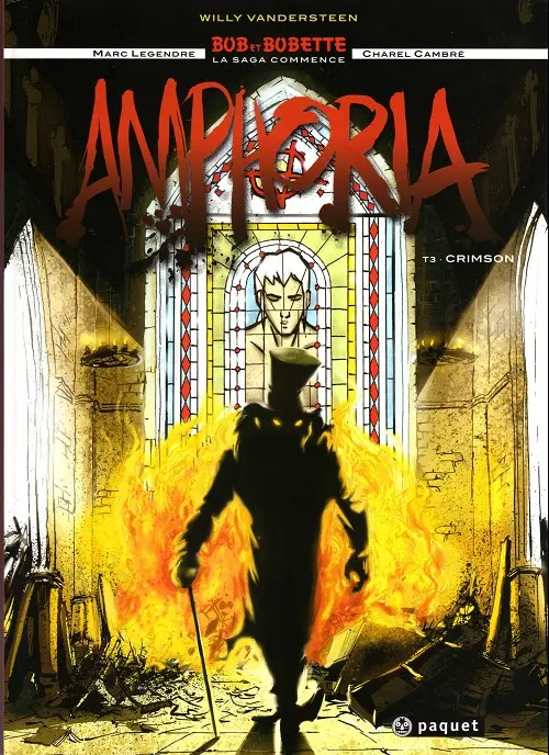 Couverture de l'album Bob et Bobette : Amphoria Tome 3 Crimson
