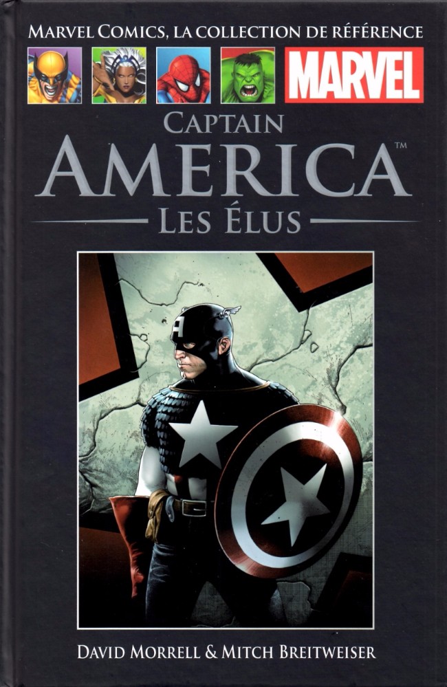 Couverture de l'album Marvel Comics - La collection de référence Tome 36 Captain America - Les Élus